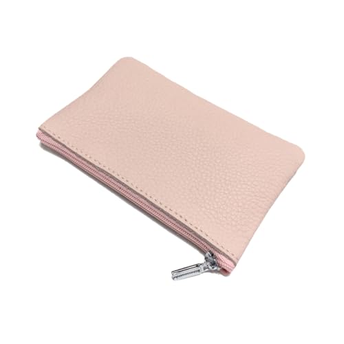 Leisofter Mini Geldbörse Damen, Leder Bankkartentasche, Münzbörse, Kleine Ledertasche, Mini, Leichte, Weiche Leder Geldbeutel Coin Geldbörse for Damen Mädchen von Leisofter