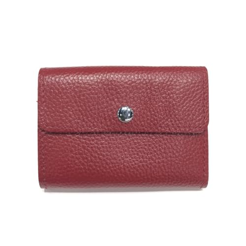 Leisofter Mini Geldbörse Damen, Leder Bankkartentasche, Münzbörse, Kleine Ledertasche mit Schlüsselbund, Mini, Leichte, Weiche Leder Geldbeutel Coin Geldbörse for Damen Kinder von Leisofter