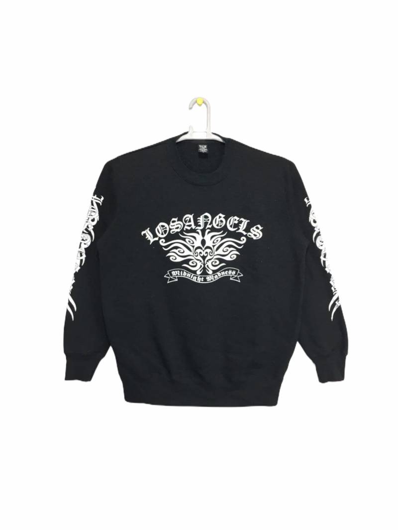 Seltenes Losarbels Midnight Madness Sweatshirt Großes Logo Seltenes Losarbels Midnight Madness Sweatshirt Großes Logo von LeisureVintageStore