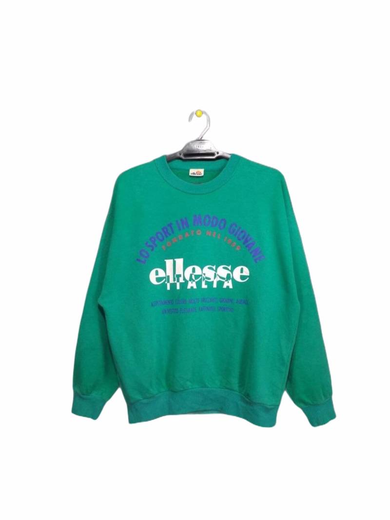 Vintage Ellesse Sweatshirt Rundhals Pullover Vintage Ellesse Sweatshirt Rundhals Pullover von LeisureVintageStore