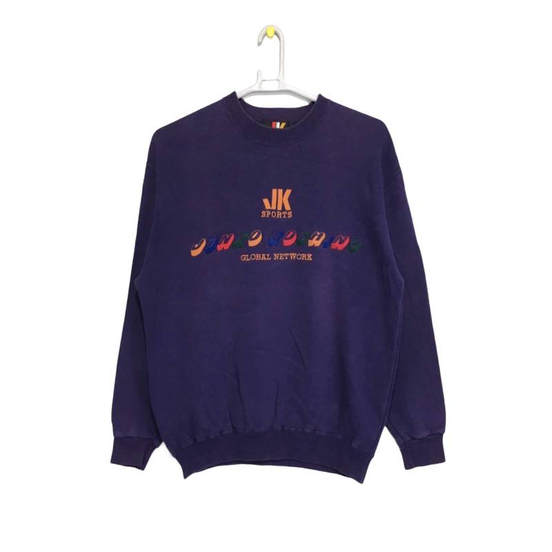 Vintage Junko Koshino Sweatshirt Großer Logo-stickerei Vintage Junko Koshino Sweatshirt Großer Logo-stickerei von LeisureVintageStore