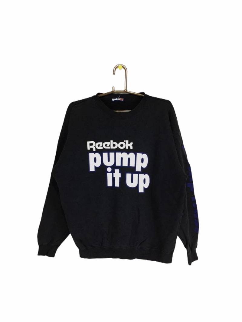 Vintage Reebok Sweatshirt Mit Großem Logo Buchstabe Aus von LeisureVintageStore