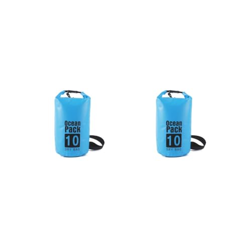 Leisurealeaneag 2 Set wasserdichte Taschen Outdoor-Rucksack große Kapazität Reiseausrüstung Kajak Rafting Tasche Herren Sport Hellblau 2L Einzelschulter, 2L 1 Schulter Leisurealeaneag 2 Set wasserdichte Taschen Outdoor-Rucksack große Kapazität Reiseausrüstung Kajak Rafting Tasche Herren Sport Hellblau 2L Einzelschulter, 2L 1 Schulter von Leisurealeaneag