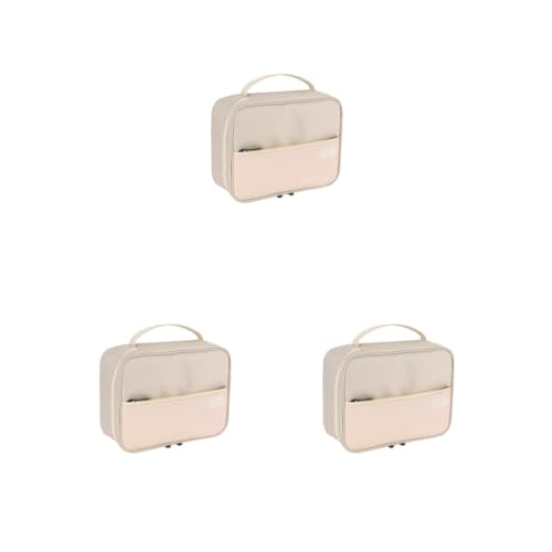 Tragbare Kabeltasche mit Griff, Tragetasche, Powerbank, Maus, Aufbewahrungstaschen, Elektronik-Organizer für Outdoor-Reisen, Beige, 3er-Set Tragbare Kabeltasche mit Griff, Tragetasche, Powerbank, Maus, Aufbewahrungstaschen, Elektronik-Organizer für Outdoor-Reisen, Beige, 3er-Set von Leisurealeaneag