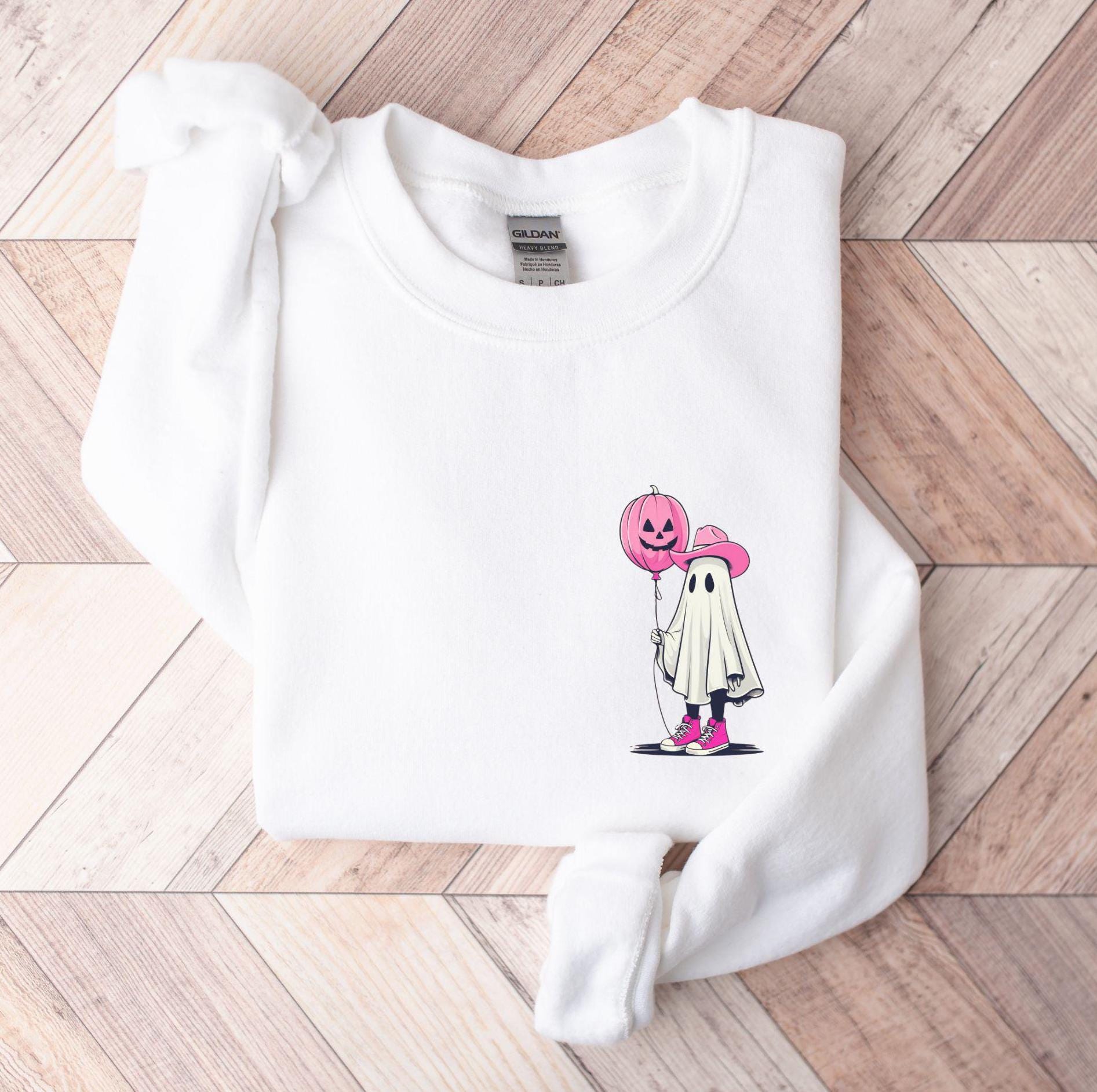 Cowgirl Halloween, Küstencowgirl, Disco Cowgirl, Western-Halloween-Hemd, Halloween-Geist-Hemd, 3D-Halloween-Geist-Halloween-Niedlicher Geist von LeisurelyMoments