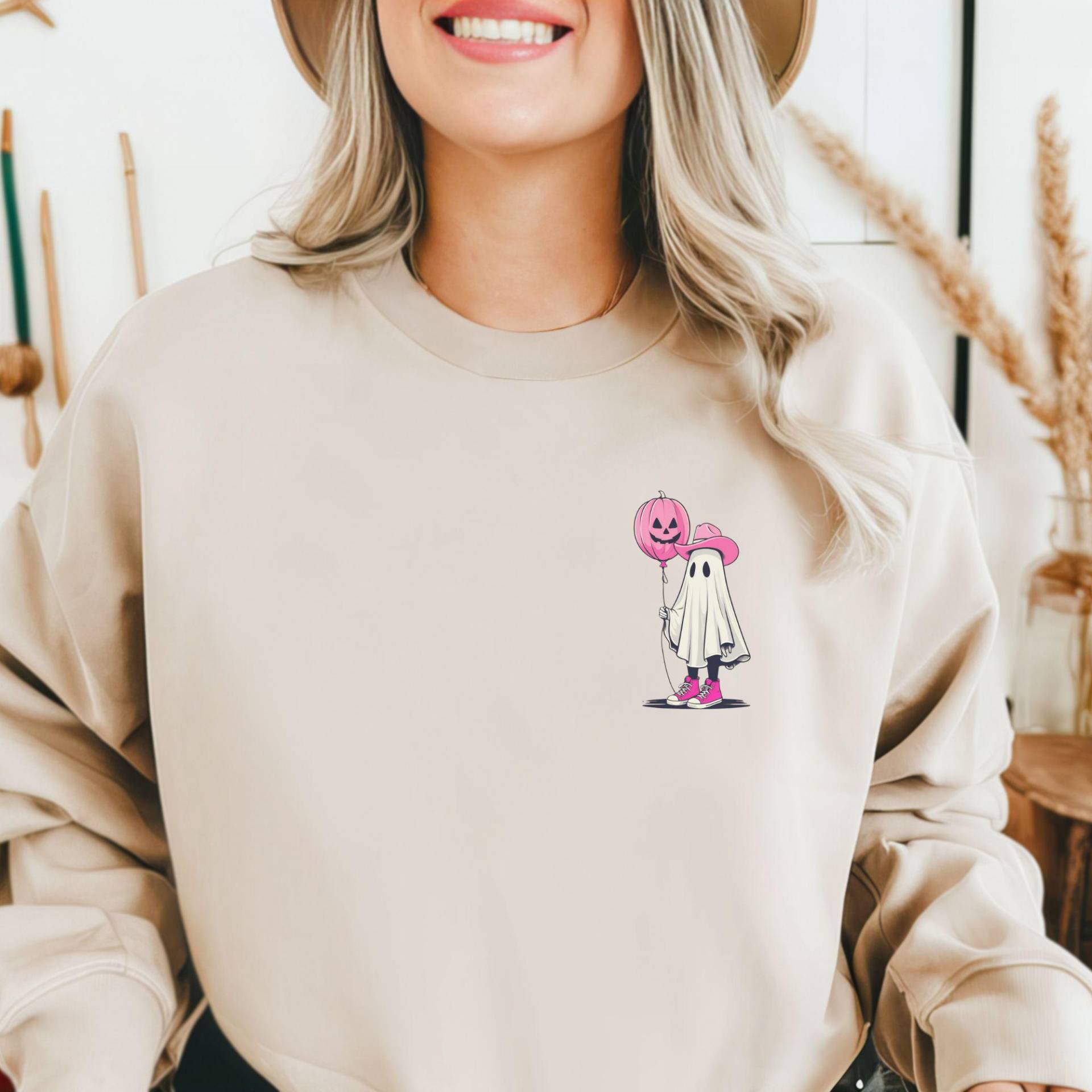 Cowgirl Halloween, Küstencowgirl, Disco Cowgirl, Western-Halloween-Hemd, Halloween-Geist-Hemd, 3D-Halloween-Geist-Halloween-Niedlicher Geist von LeisurelyMoments