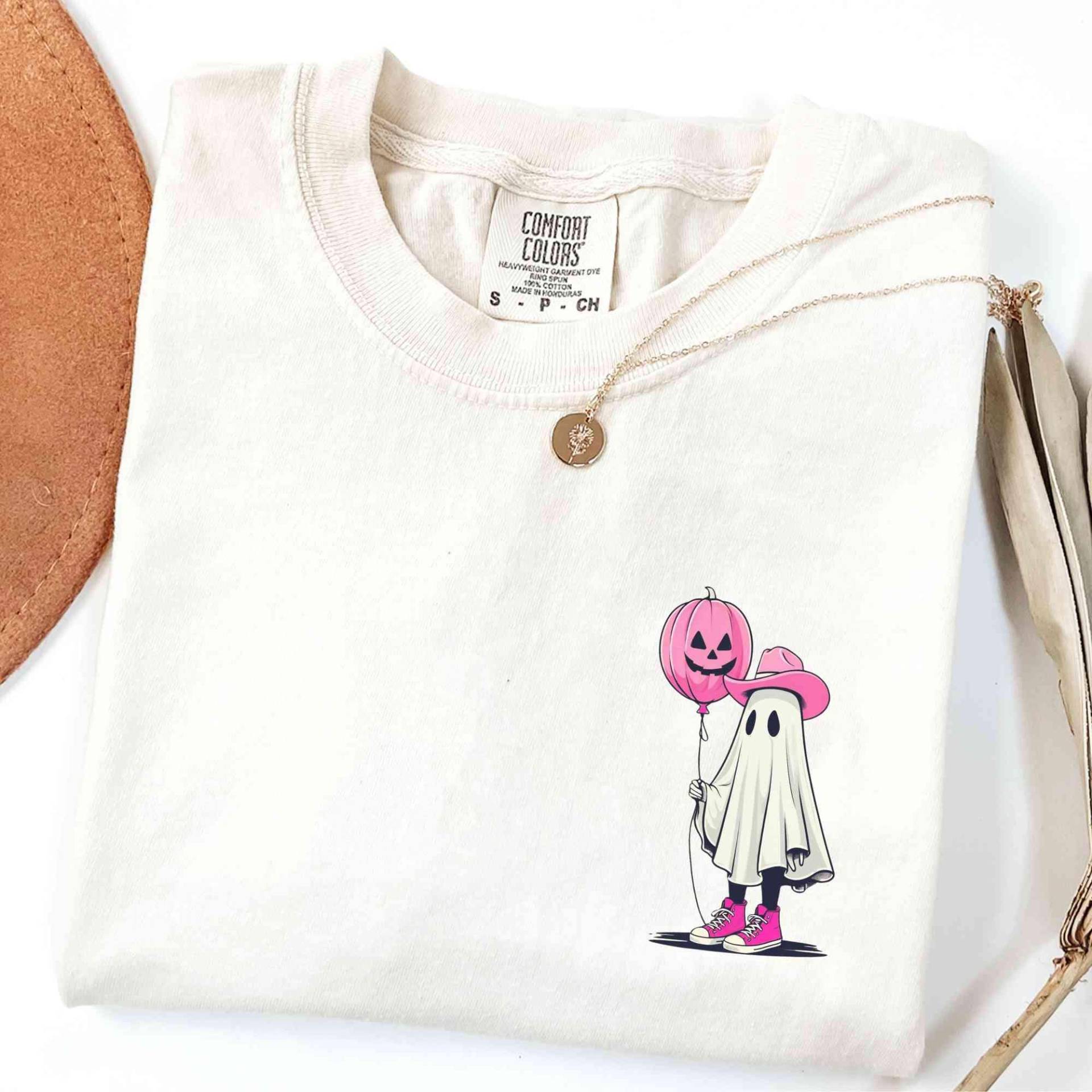 Cowgirl Halloween, Küstencowgirl, Disco Cowgirl, Western-Halloween-Hemd, Halloween-Geist-Hemd, 3D-Halloween-Geist-Halloween-Niedlicher Geist von LeisurelyMoments