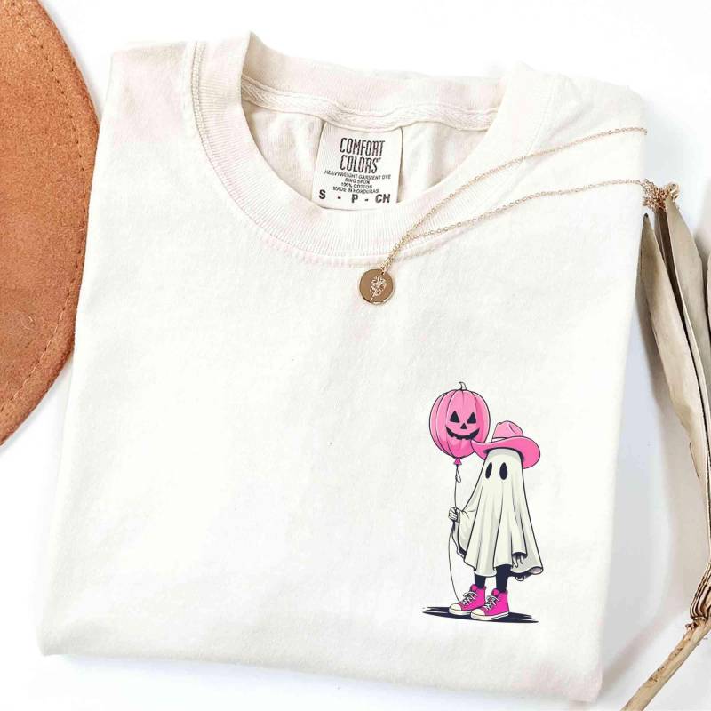 Cowgirl Halloween, Küstencowgirl, Disco Cowgirl, Western-Halloween-Hemd, Halloween-Geist-Hemd, 3D-Halloween-Geist-Halloween-Niedlicher Geist von LeisurelyMoments