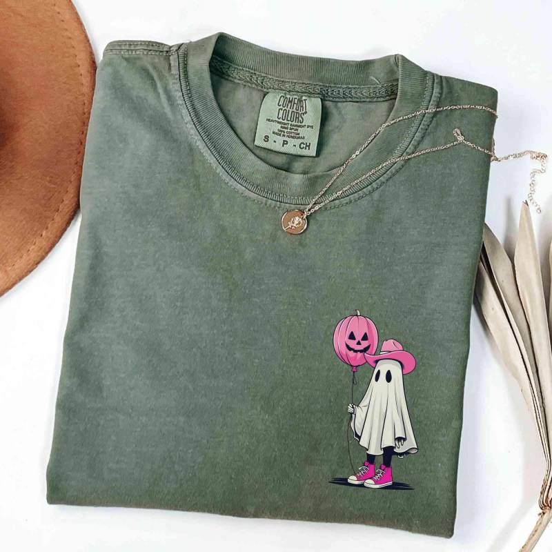 Cowgirl Halloween, Küstencowgirl, Disco Cowgirl, Western-Halloween-Hemd, Halloween-Geist-Hemd, 3D-Halloween-Geist-Halloween-Niedlicher Geist von LeisurelyMoments