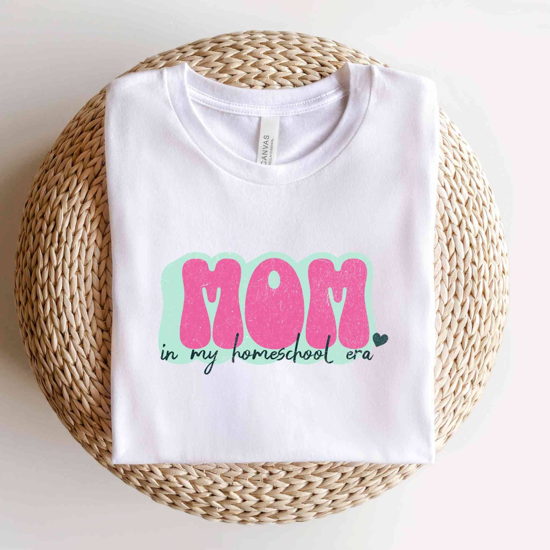 In Meiner Homeschool Ära, Shirt, Mom Shirts, Kleidung, Outfit, Shirt von LeisurelyMoments
