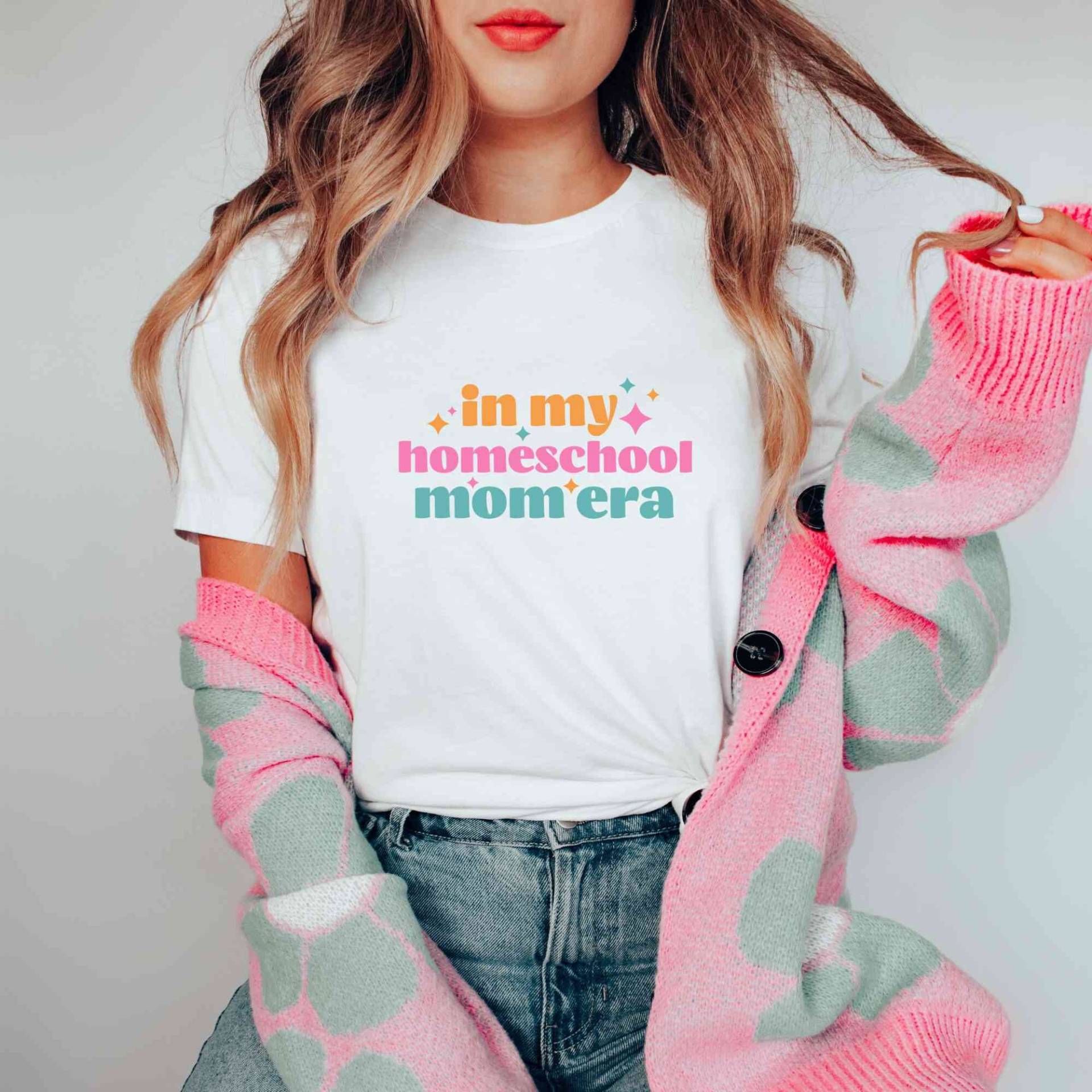 In Meiner Homeschool Ära, Shirt, Mom Shirts, Kleidung, Outfit, Shirt von LeisurelyMoments
