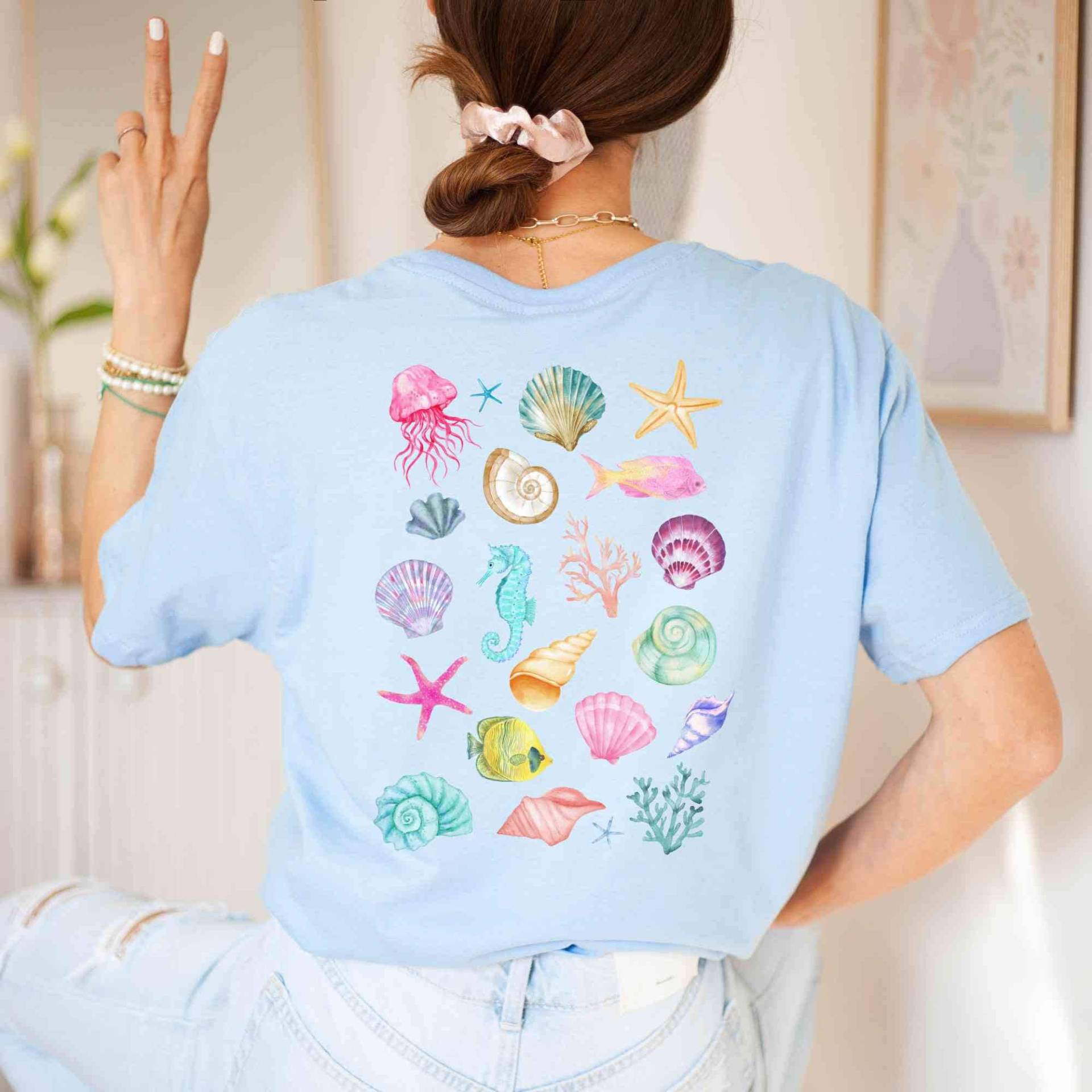Pool-Abdeckung, Küstenästhetik, Meerestier-Shirt, Sealife-Shirt, Geschenk Für Meeresbiologen, Earth Day-Shirt, Vom Ozean Inspirierter Stil Pool-Abdeckung, Küstenästhetik, Meerestier-Shirt, Sealife-Shirt, Geschenk Für Meeresbiologen, Earth Day-Shirt, Vom Ozean Inspirierter Stil von LeisurelyMoments