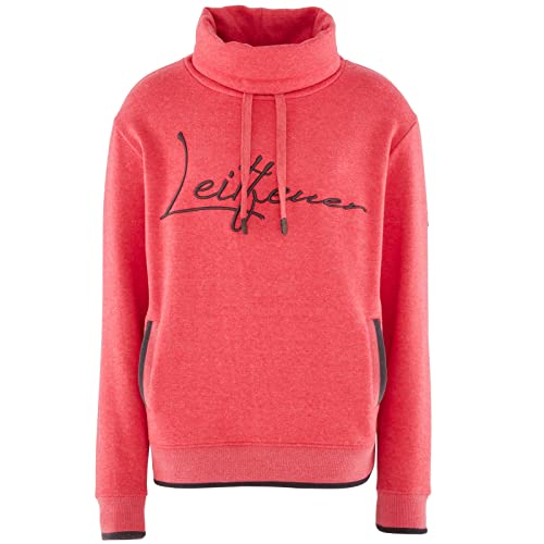 Leitfeuer Herren Sweatshirt Pullover - Pulli mit Stehkragen und Taschen in Rot Größe 3XL von Leitfeuer