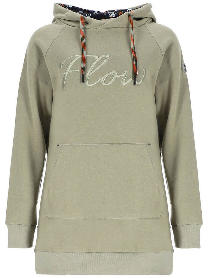 Leitfeuer Kapuzenpullover 80827 Damen Scuba-Hoody Oversized in langer Passform mit Kängurutasche von Leitfeuer