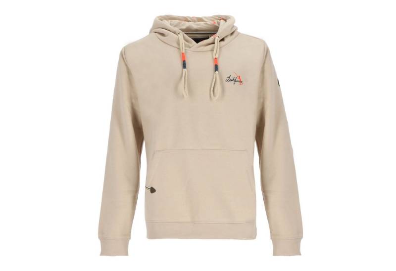 Leitfeuer Kapuzenpullover Damen Sweathoody unifarben mit Kapuze und Kängurutasche von Leitfeuer