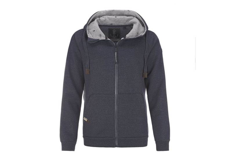 Leitfeuer Kapuzensweatjacke Damen Sweatjacke mit Kapuze - Hoodie Kapuzenjacke mit Raglanärmeln von Leitfeuer
