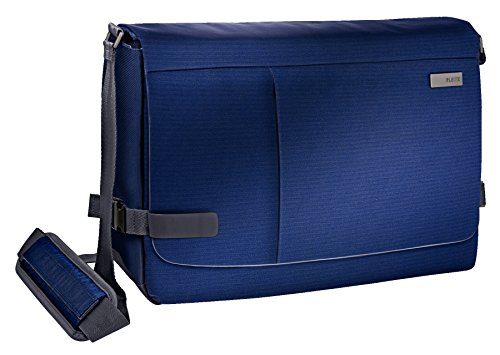 Leitz Komplette Messenger Smart Traveller Tasche für 15,6 Laptop – Titan Blau von Leitz