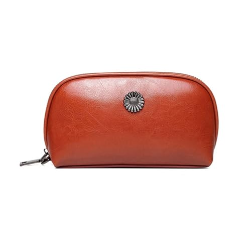 Lejdi Damen-Abendtaschen, Geldklammern, Kartenetuis, Geldbörsen, Geldbörsen, echtes Leder, Business-Handtaschen, 19,1 cm (Color : Brown) von Lejdi