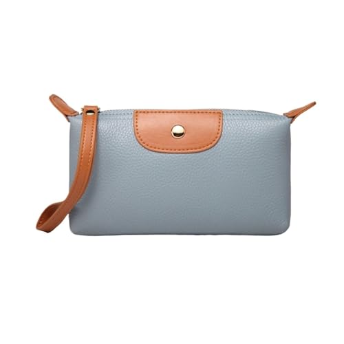 Lejdi Damen-Geldbörsen, Abendtaschen, Geldklammern, echtes Leder, Business-Geldbörsen, Handtaschen, Kartenetuis (Color : Blue) von Lejdi