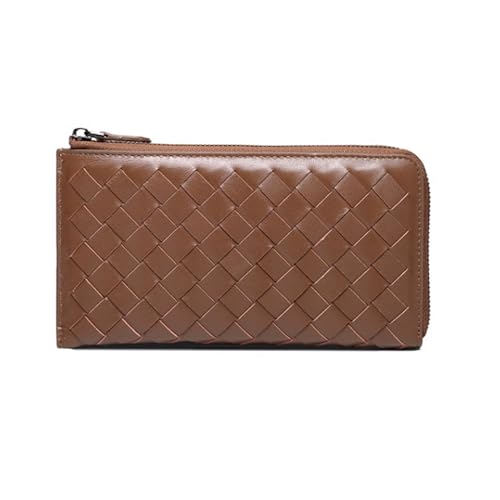 Lejdi Damen-Geldbörsen, Geldklammern, Business-Geldbörsen, Handtaschen aus echtem Leder, Kartenetuis, Abendtaschen (Color : Brown) von Lejdi