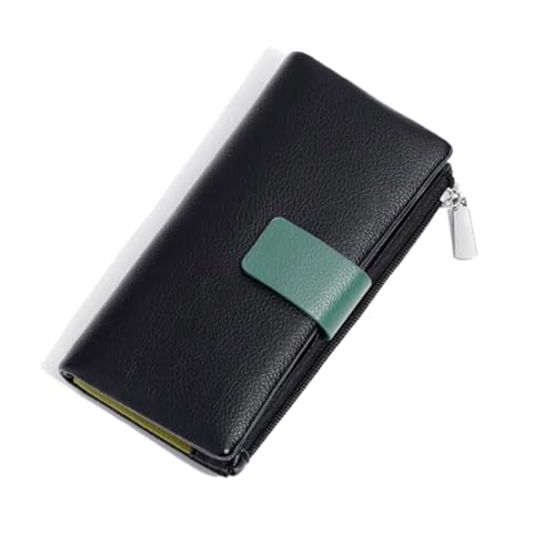 Lejdi Damen Geldbörsen Leder Geldklammern Abendtaschen Geldbörsen Handtaschen Kartenetuis Abendtaschen(Black) von Lejdi