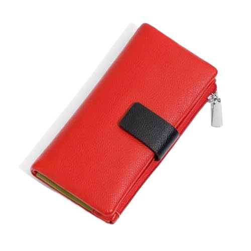 Lejdi Damen Geldbörsen Leder Geldklammern Abendtaschen Geldbörsen Handtaschen Kartenetuis Abendtaschen(Red) von Lejdi