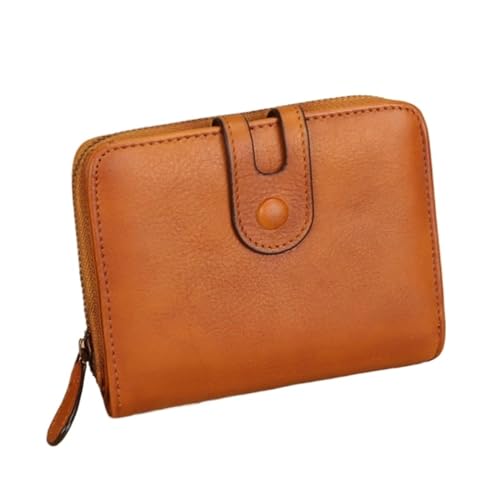 Lejdi Damen-Geldklammern, Geldbörsen, Geldbörsen, Kartenetuis aus echtem Leder, Geld-Organizer, 11,4 cm (Color : Brown) von Lejdi