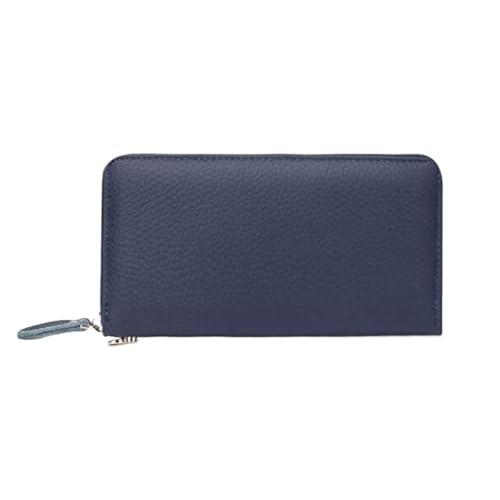 Lejdi Geldbörsen Geldbörsen for Damen Geldklammern Handtaschen Kartenetuis aus echtem Leder Geld-Organizer Abendtaschen(Blue) von Lejdi