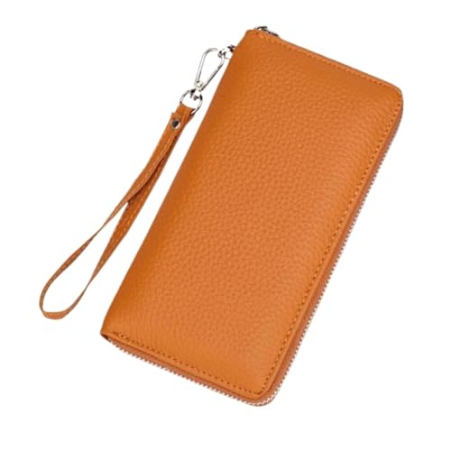 Lejdi Geldbörsen Geldbörsen for Damen Geldklammern Handtaschen Kartenetuis aus echtem Leder Geld-Organizer Abendtaschen(Brown) von Lejdi