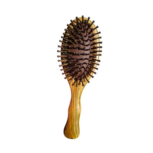 Lejdi Holz-Haar-Styling-Werkzeuge, Haarbürsten, Luftkissen-Haarkämme, Damen-Massage-Haarbürste for Massieren der Kopfhaut von Lejdi