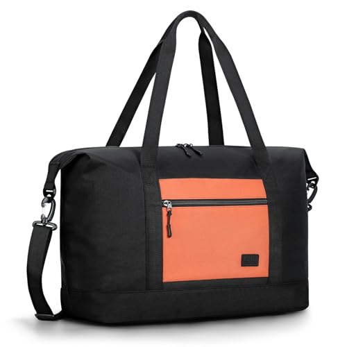Lekespring Reisetasche Damen Reisetasche Handgepäck für Ryanair 40x20x25, 20L, Schwarz-Braun Lekespring Reisetasche Damen Reisetasche Handgepäck für Ryanair 40x20x25, 20L, Schwarz-Braun von Lekespring