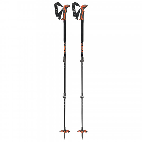Leki - Civetta Pro - Skitourenstöcke Gr 110-150 cm grau/weiß von Leki