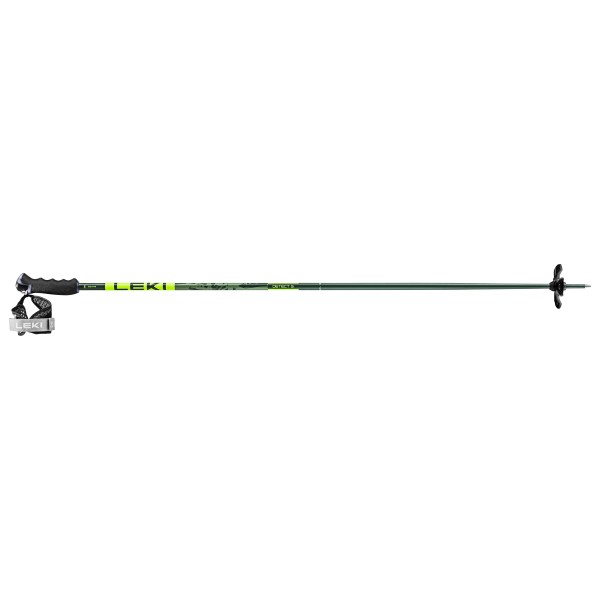 Leki - Detect S - Skistöcke Gr 110 cm olivgreen /gelb von Leki