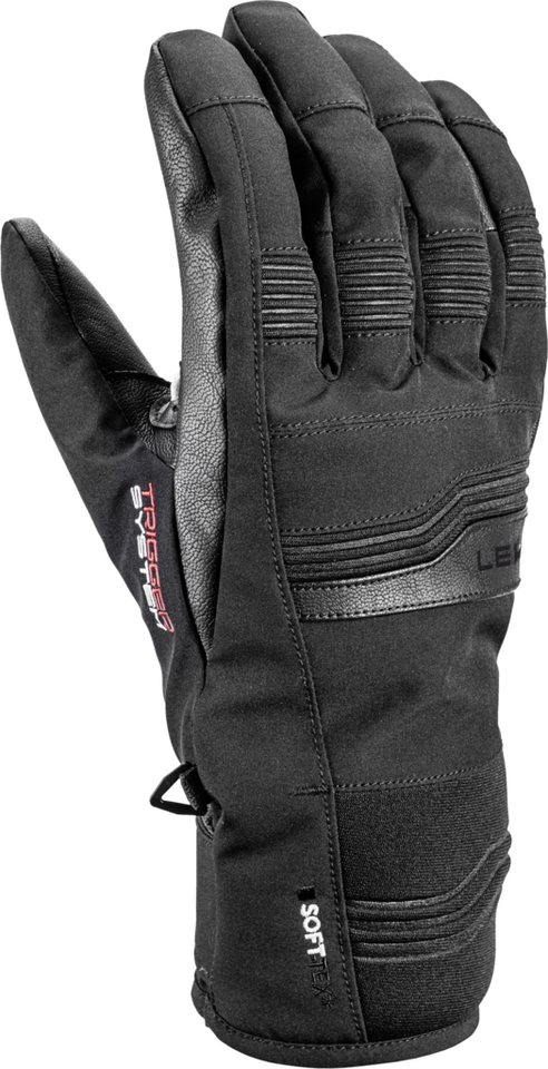 Leki Fleecehandschuhe HS Cerro 3D SCHWARZ von Leki