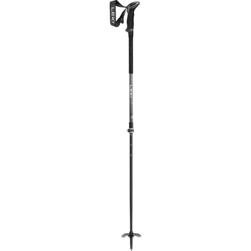 Leki Guide Lite 2 Skitourenstock silvergrey black white von Leki