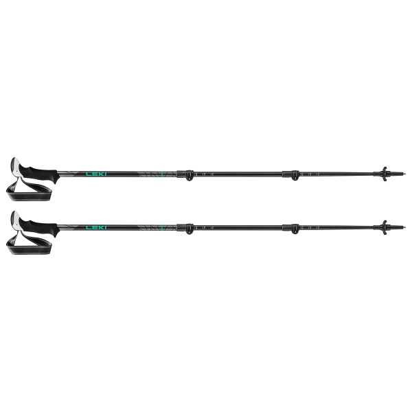 Leki - Khumbu Pro - Trekkingstöcke Gr 110 - 145 cm schwarz/ genoa von Leki