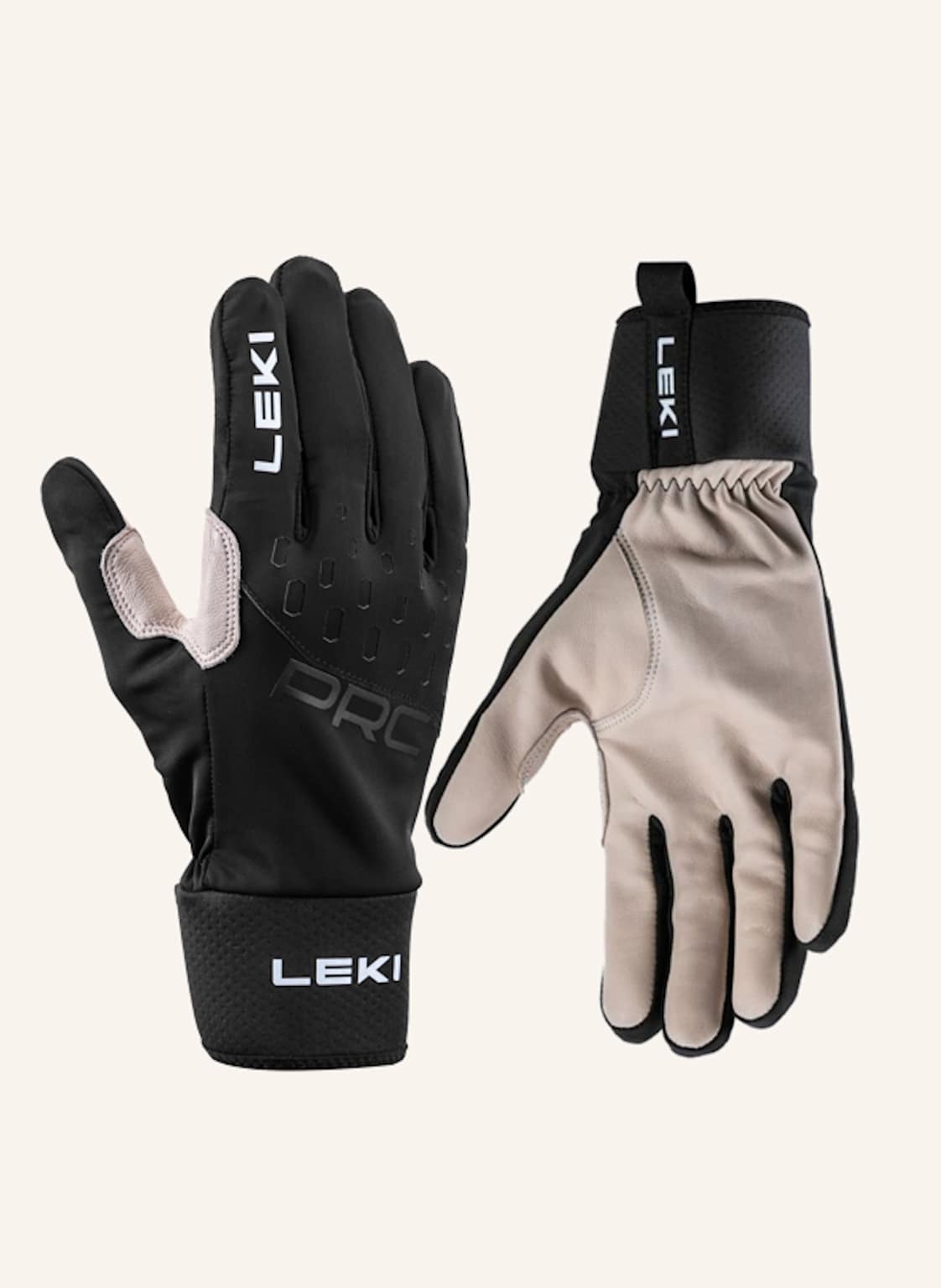 Leki Langlaufhandschuhe  Prc Premium schwarz von Leki