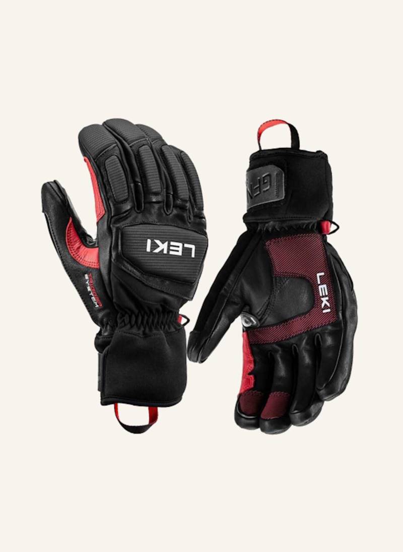 Leki Leki Leki Handschuhe Griffin Pro 3d Black Red rot von Leki