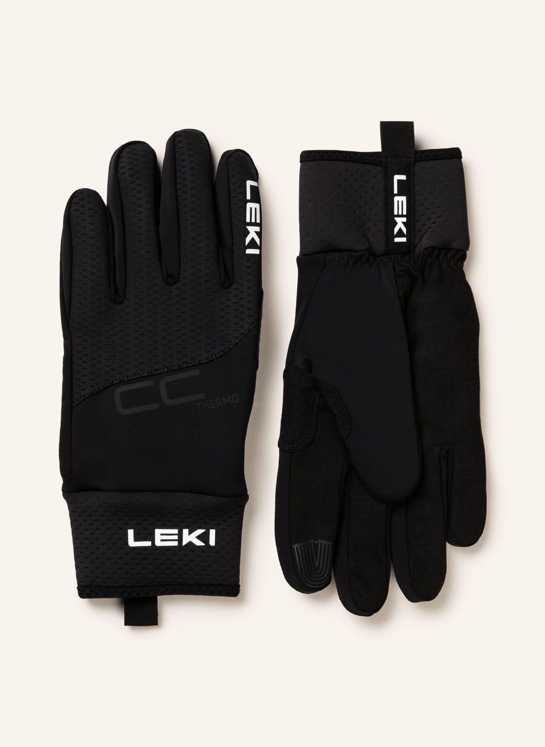 Leki Skihandschuhe Cc Thermo schwarz von Leki