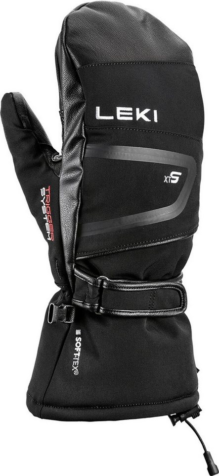Leki Skihandschuhe Detect XT 3D Mitt schwarz von Leki