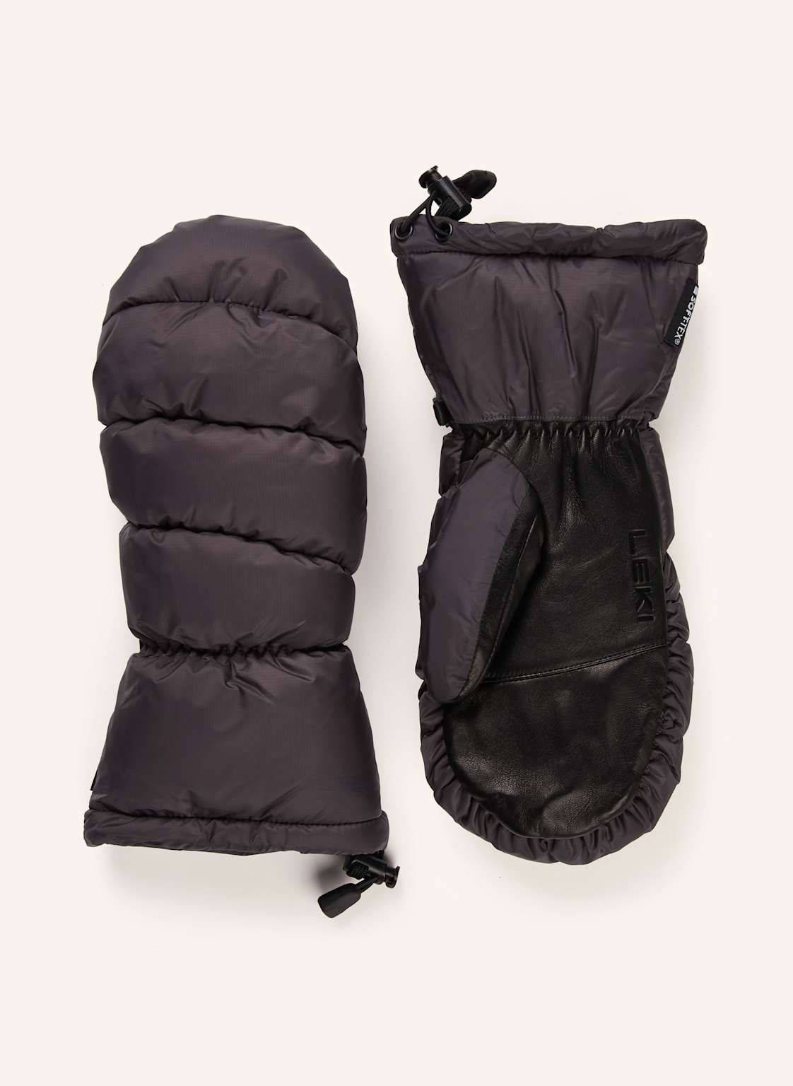 Leki Skihandschuhe Glace Zero grau von Leki