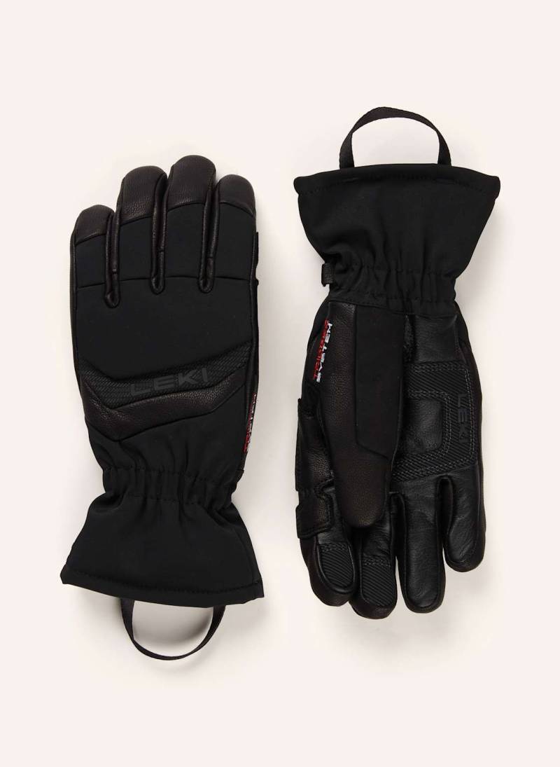 Leki Skihandschuhe Griffin Base 3d schwarz von Leki