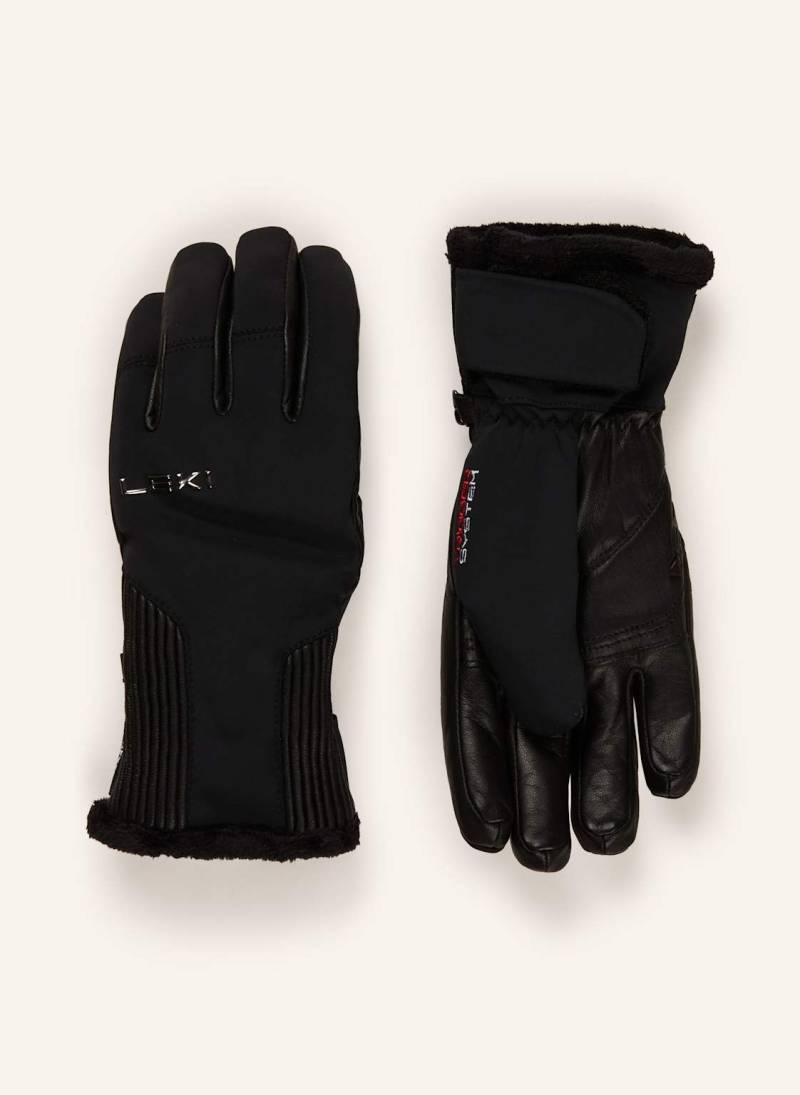 Leki Skihandschuhe Vallarta 3d schwarz von Leki