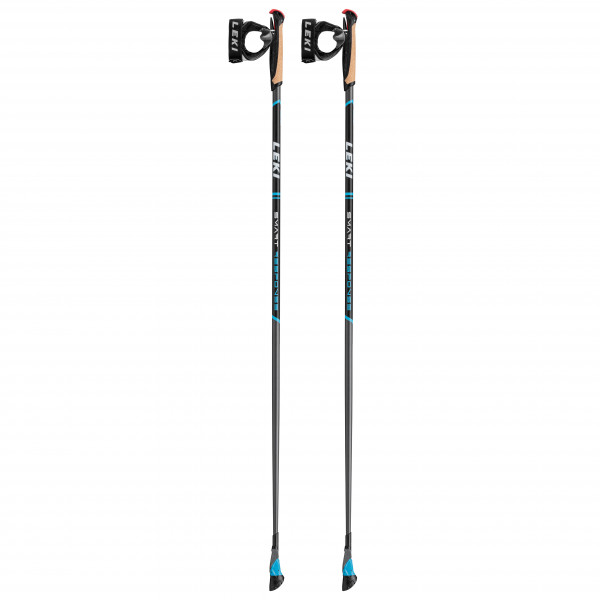 Leki - Smart Response - Nordic Walking Stöcke Gr 120 cm grau/weiß von Leki