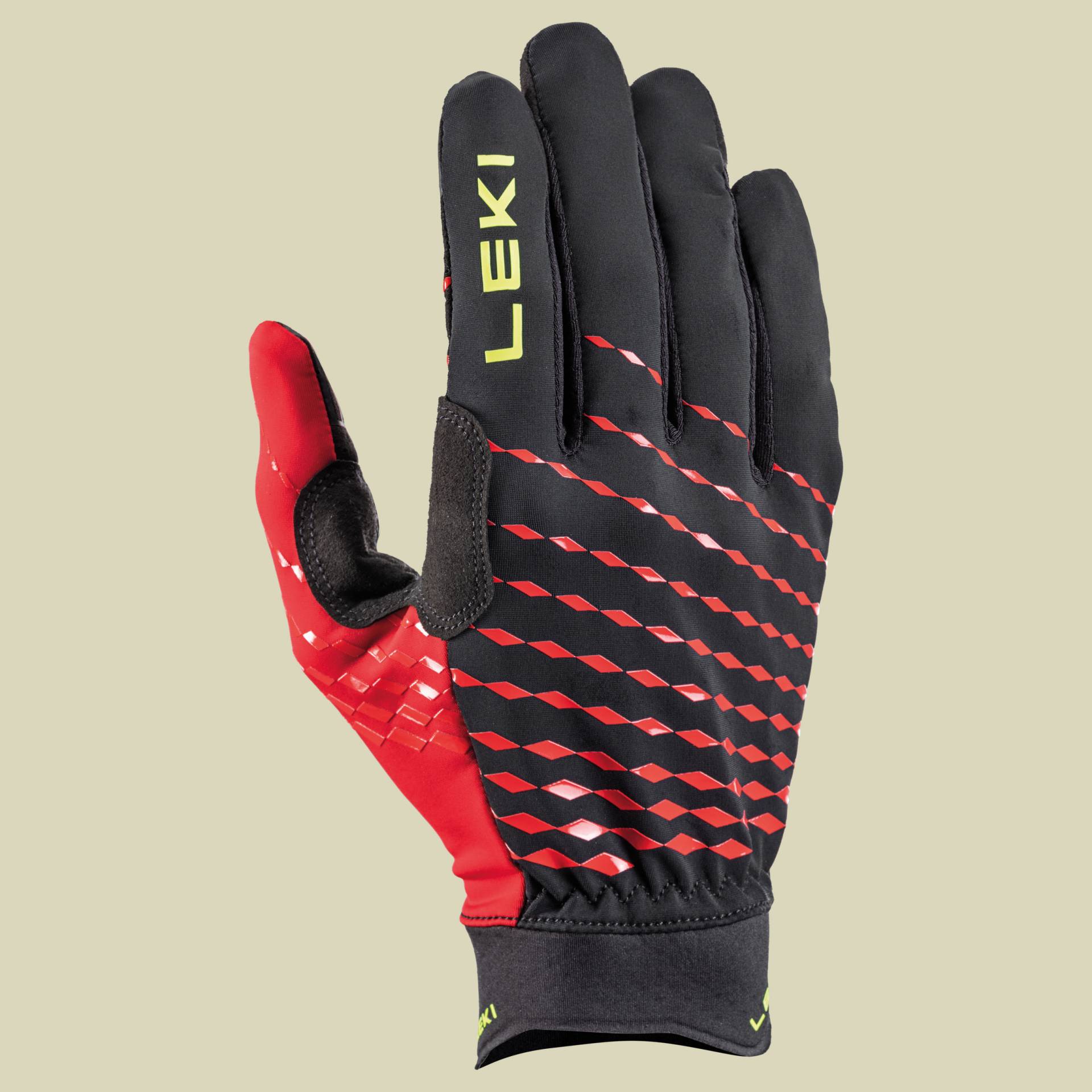 Ultra Trail Breeze Größe 7 Farbe black-red-neonyellow von Leki