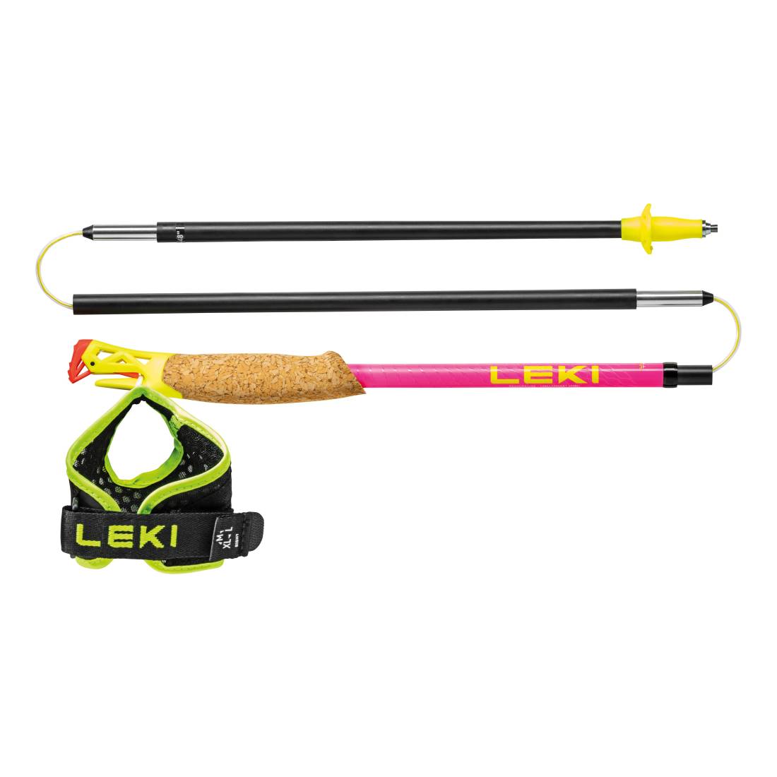 Leki Ultratrail FX.One Superlite Faltstock pink Gr. 120cm von Leki