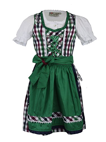 Lekra Kinderdirndl Fanny (110, grün) von Lekra