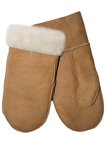 Lekra Lammfell Fausthandschuh Cognac - Größe 11 von Lekra