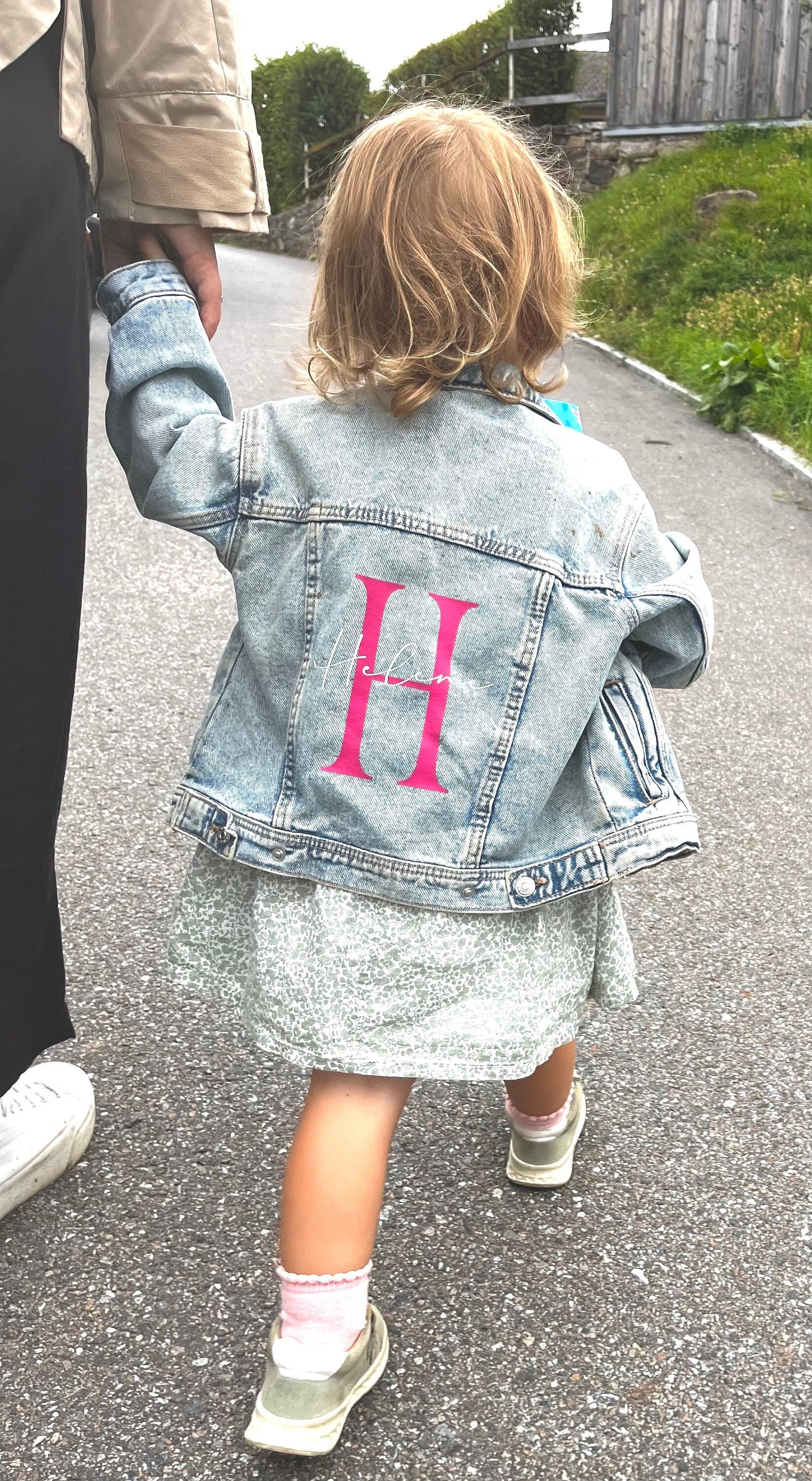Personalisierte Jeansjacke Für Kinder Personalisierte Jeansjacke Für Kinder von LeleStoreAT