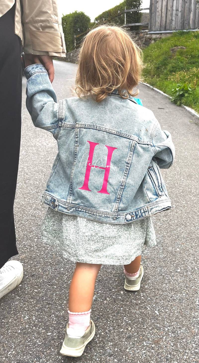 Personalisierte Jeansjacke Für Kinder von LeleStoreAT